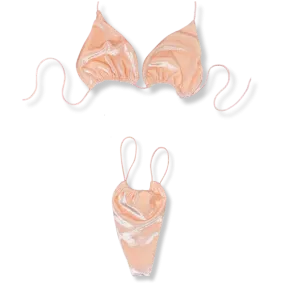Peach Fuzz String Bikini