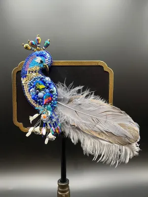 Peacock Brooch