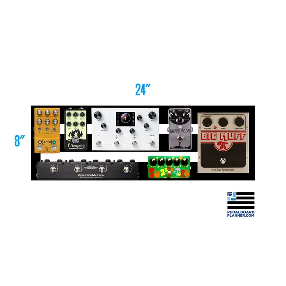 Pedaltrain Metro 24 Pedalboard with Soft Case