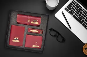 Personalised All in One Men's Combo (4 pcs) - Wine