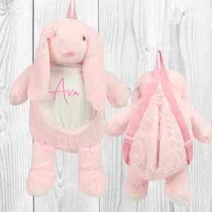 Personalised bunny backpack