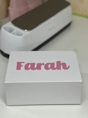 Personalised Gift Box and Inlay