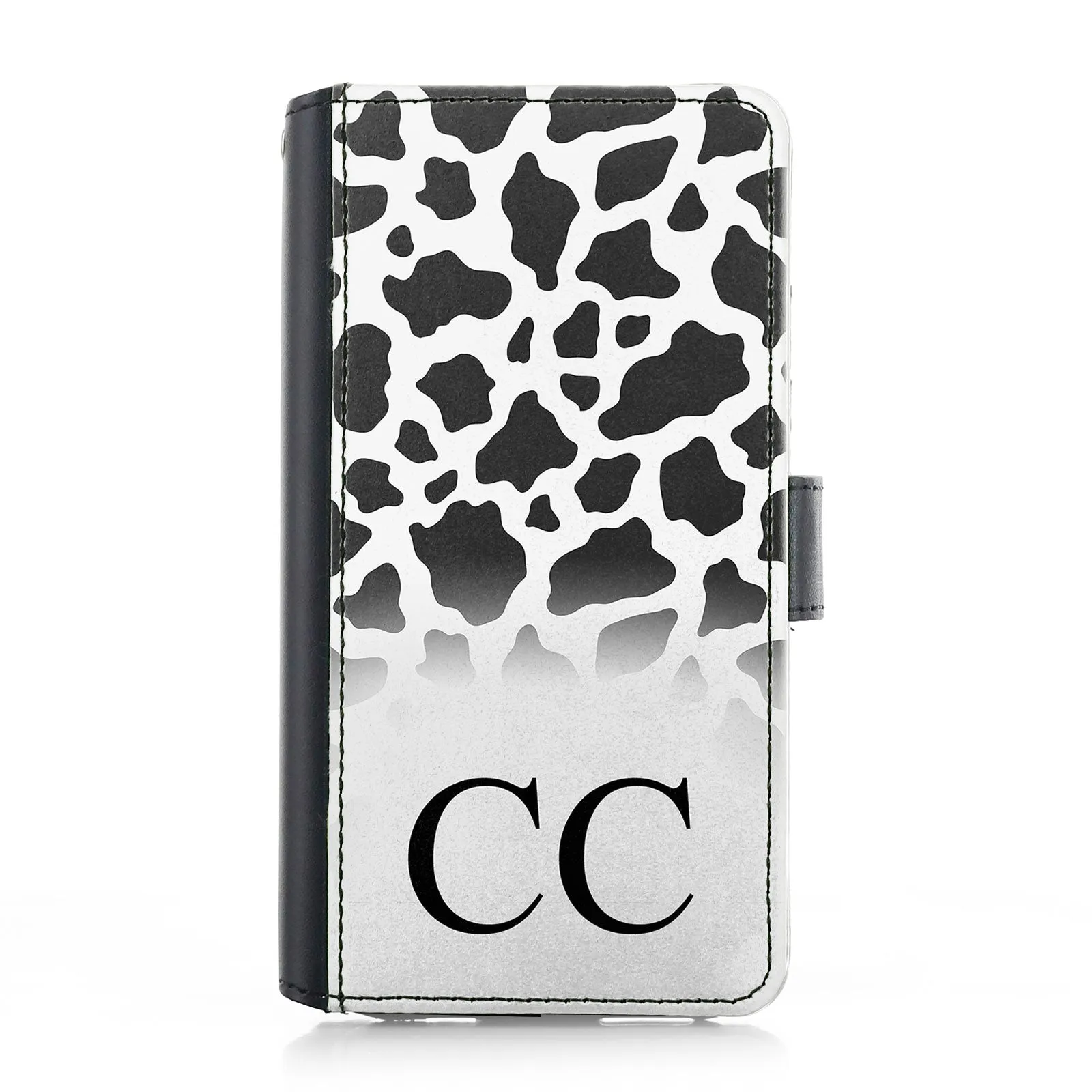 Personalised Google Leather Case - Cow Skin and Initial