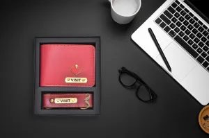 Personalized Men's Combo (2 pcs) - Wine