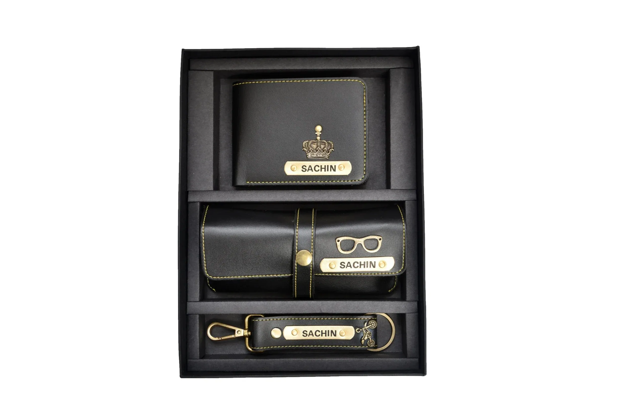 Personalized Men's Combo (3 pcs) - Black
