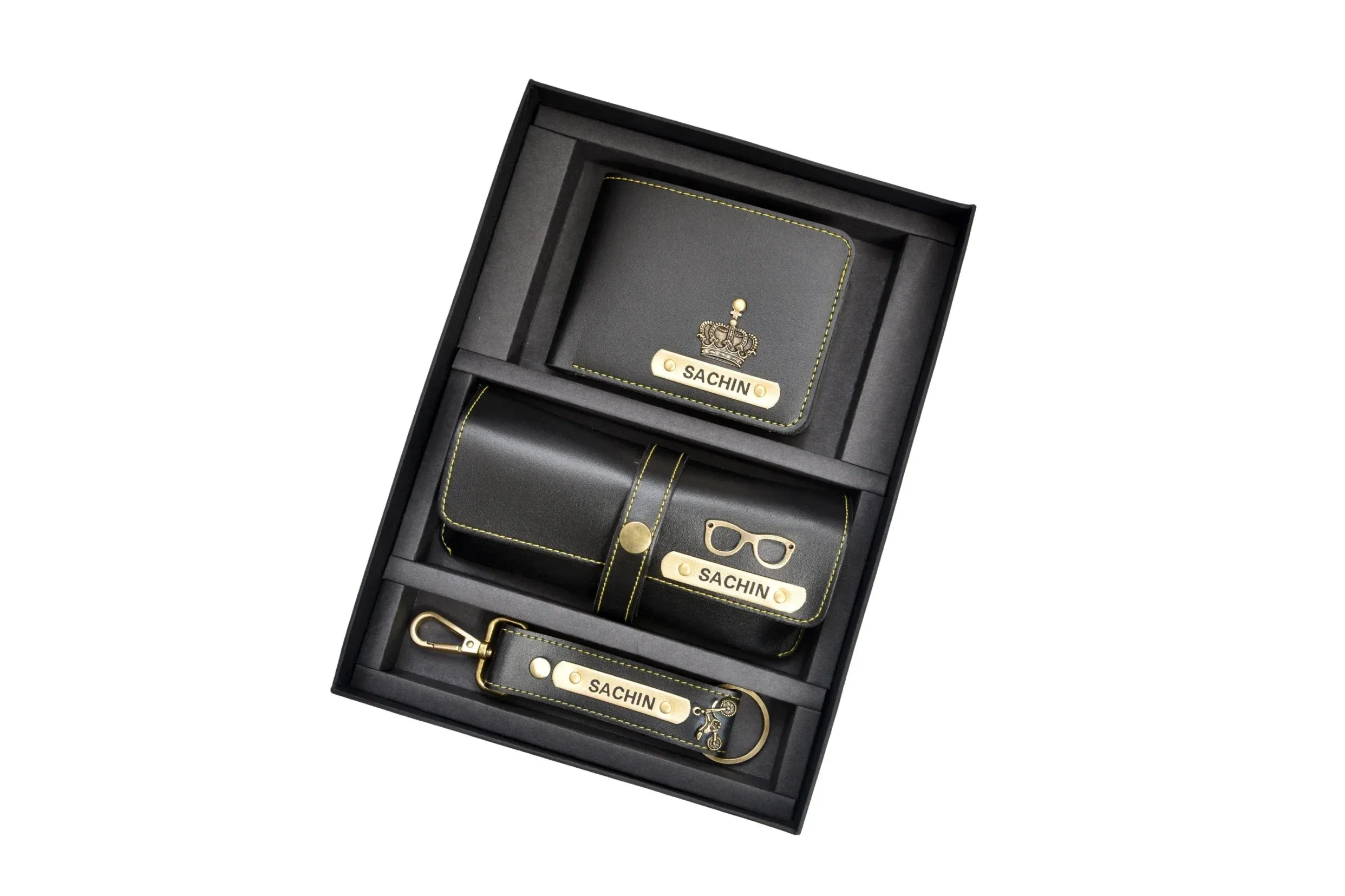 Personalized Men's Combo (3 pcs) - Black