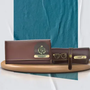Personalized Women Gift Combo 7.0 - Brown