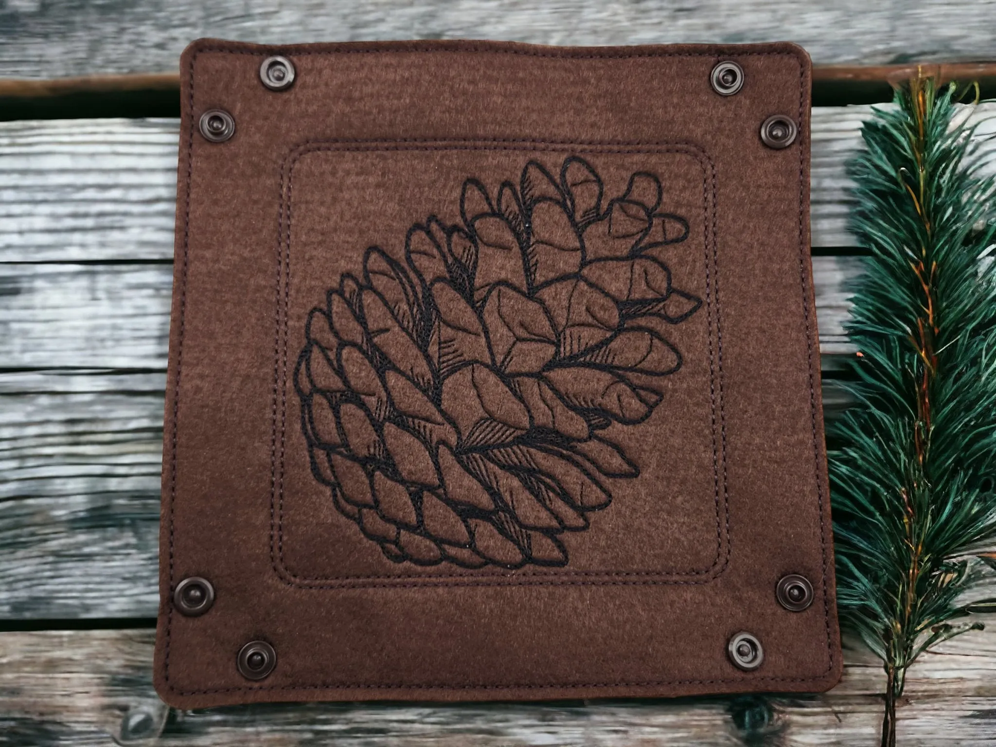 Pinecone Dice Tray