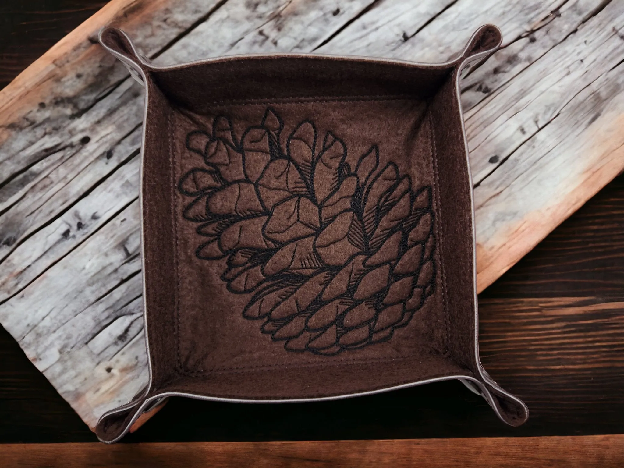 Pinecone Dice Tray