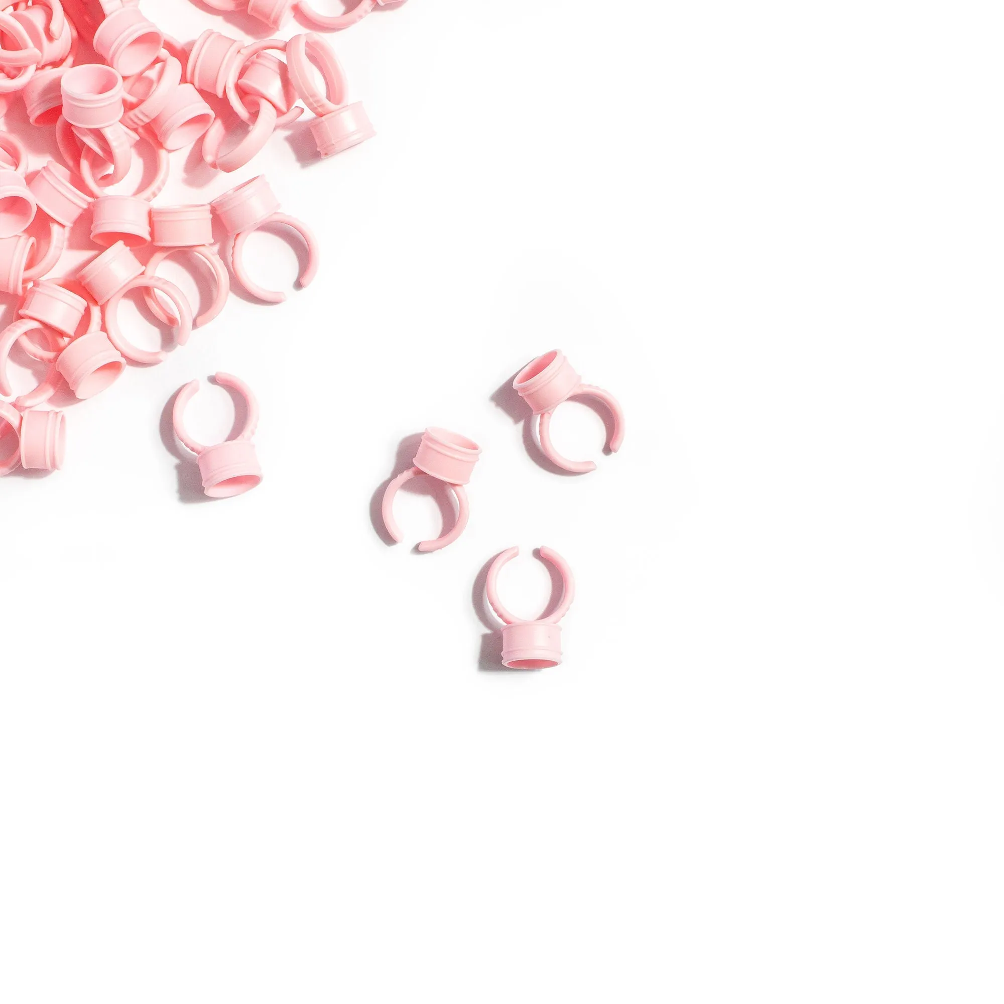 Pink Lash Lift Solution Rings