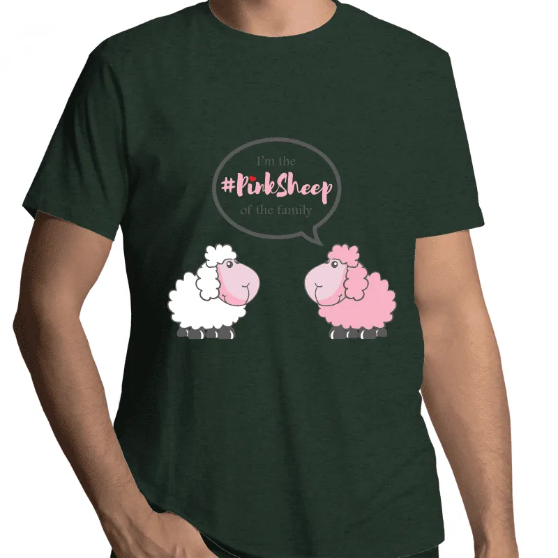 Pink Sheep Gay T-Shirt Unisex (G022)