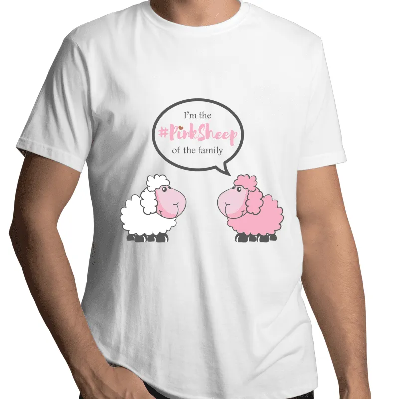Pink Sheep Gay T-Shirt Unisex (G022)