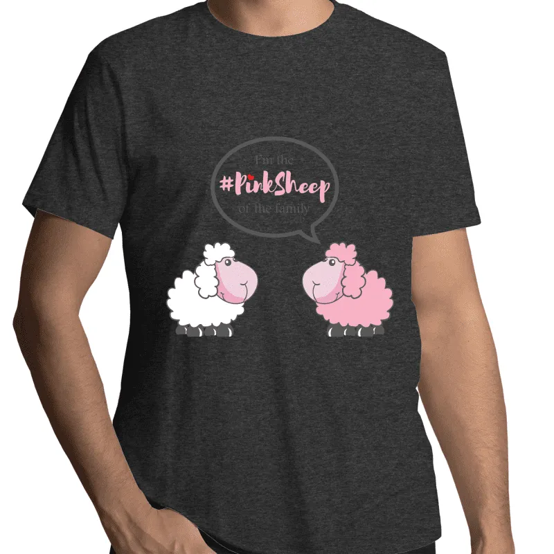 Pink Sheep Gay T-Shirt Unisex (G022)