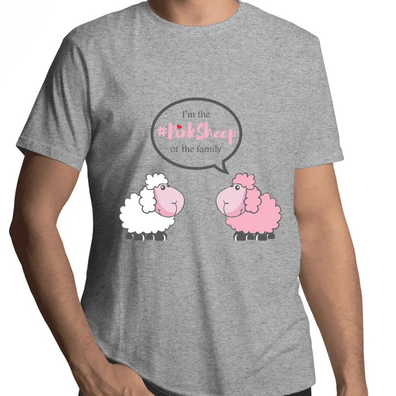 Pink Sheep Gay T-Shirt Unisex (G022)