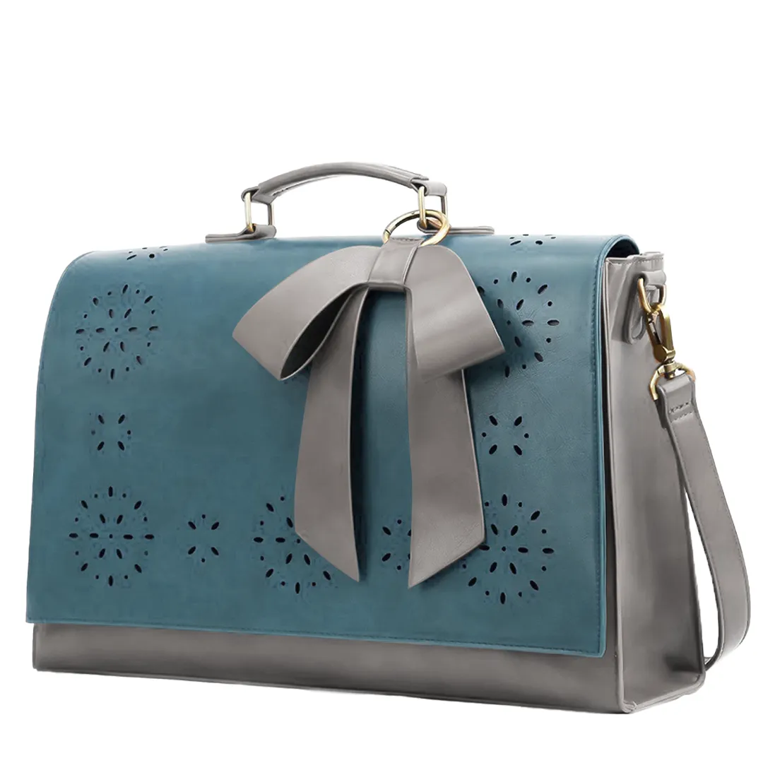 Pocketful Of Sunshine Messenger 17" - Blue-Grey