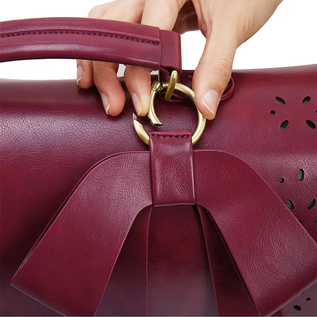 Pocketful Of Sunshine Messenger - Plum