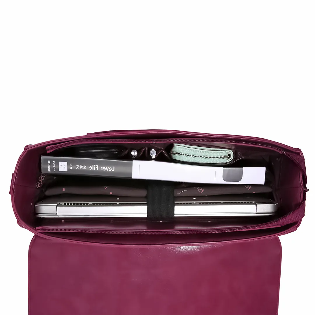 Pocketful Of Sunshine Messenger - Plum