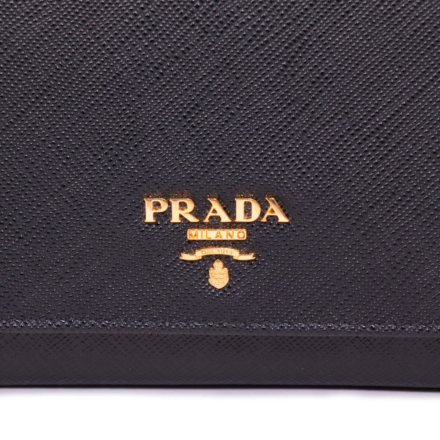 Prada Leather Chain Wallet