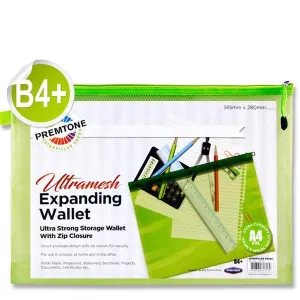 Premto - B4  Ultramesh Expanding Wallet - Caterpillar Green