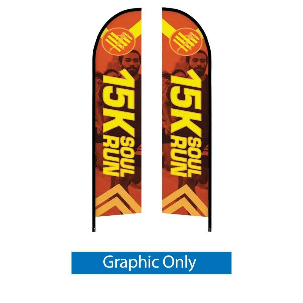 [Prime] 14ft. Large Feather Flag