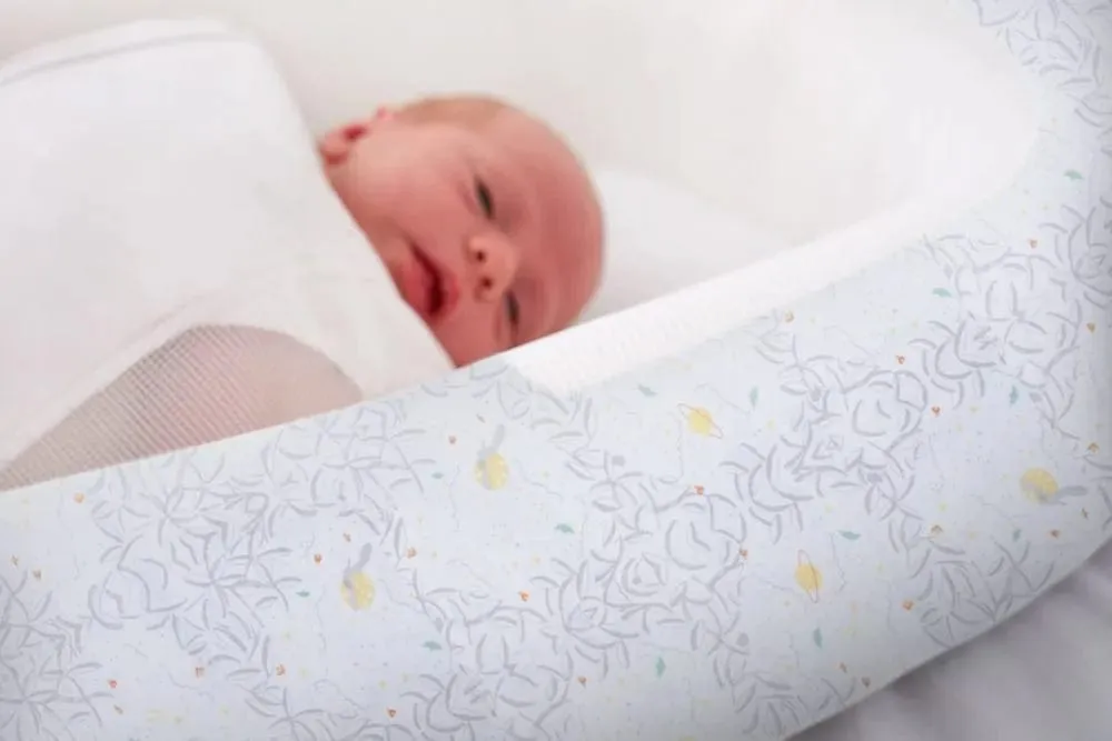 Purflo Sleep Tight Baby Bed - Stargazer White