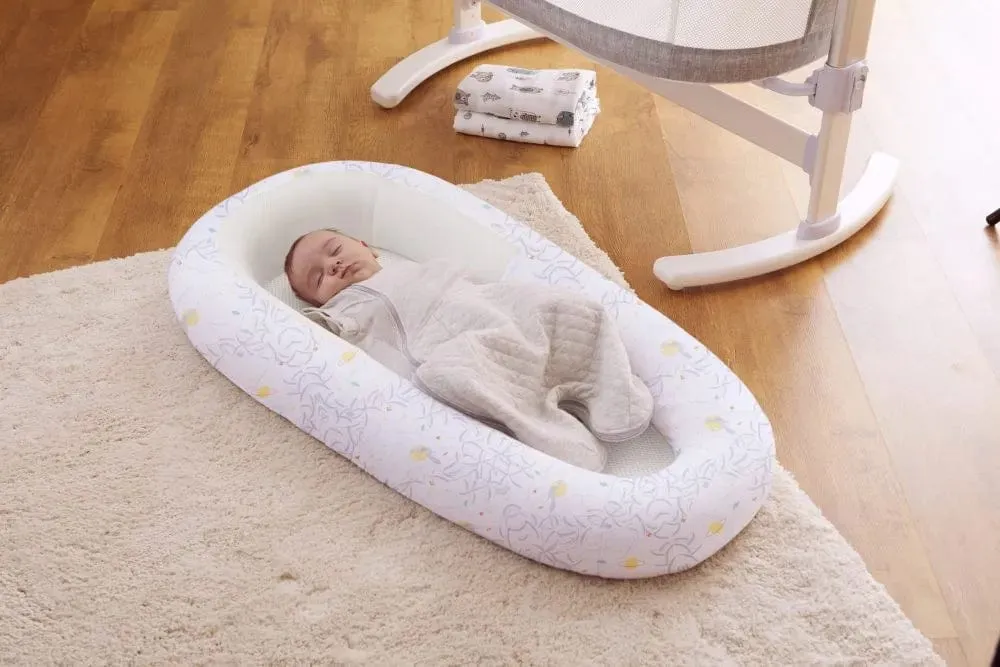 Purflo Sleep Tight Baby Bed - Stargazer White
