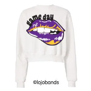 Purple & Yellow Game Day Sweatshirt