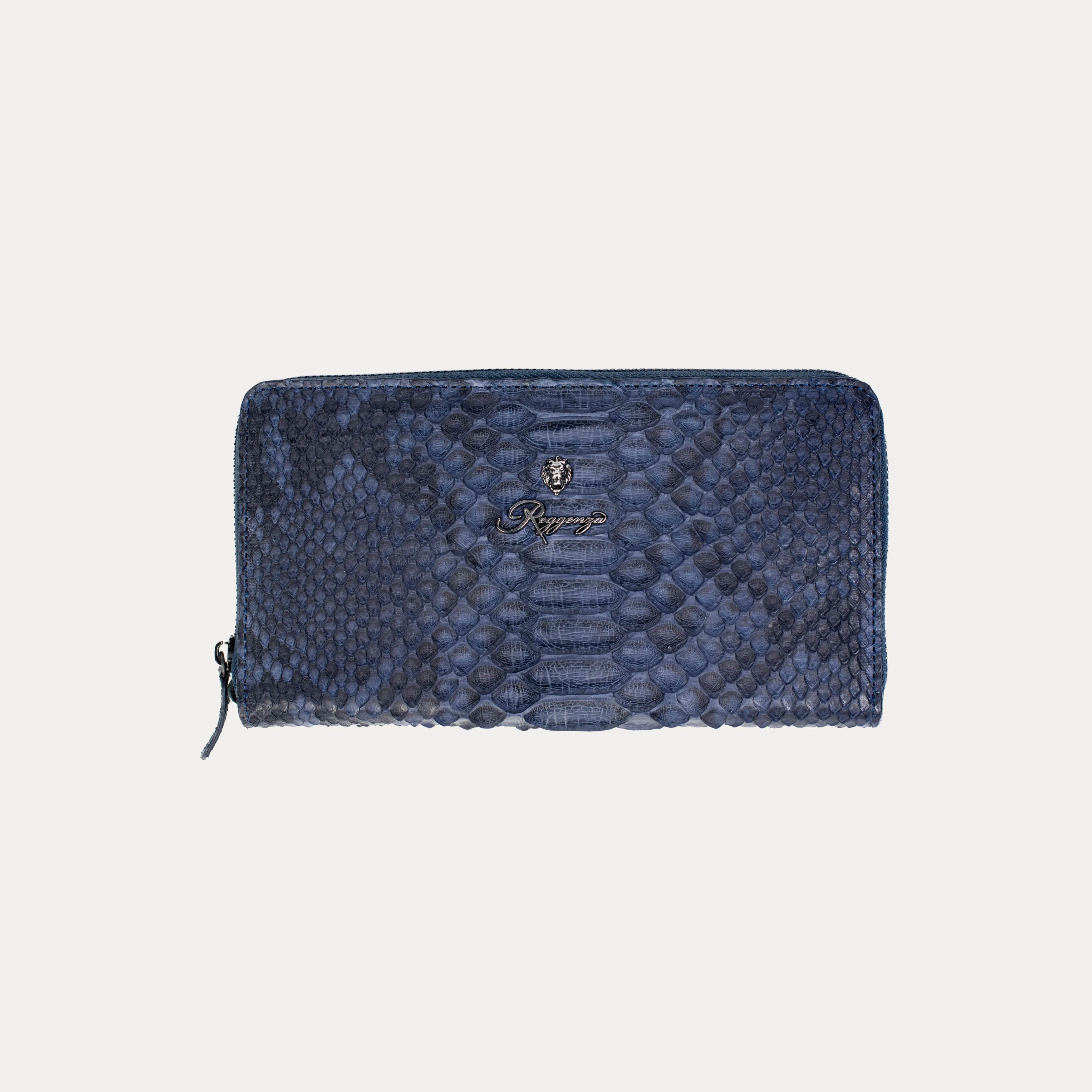 Python Leather Long Wallet