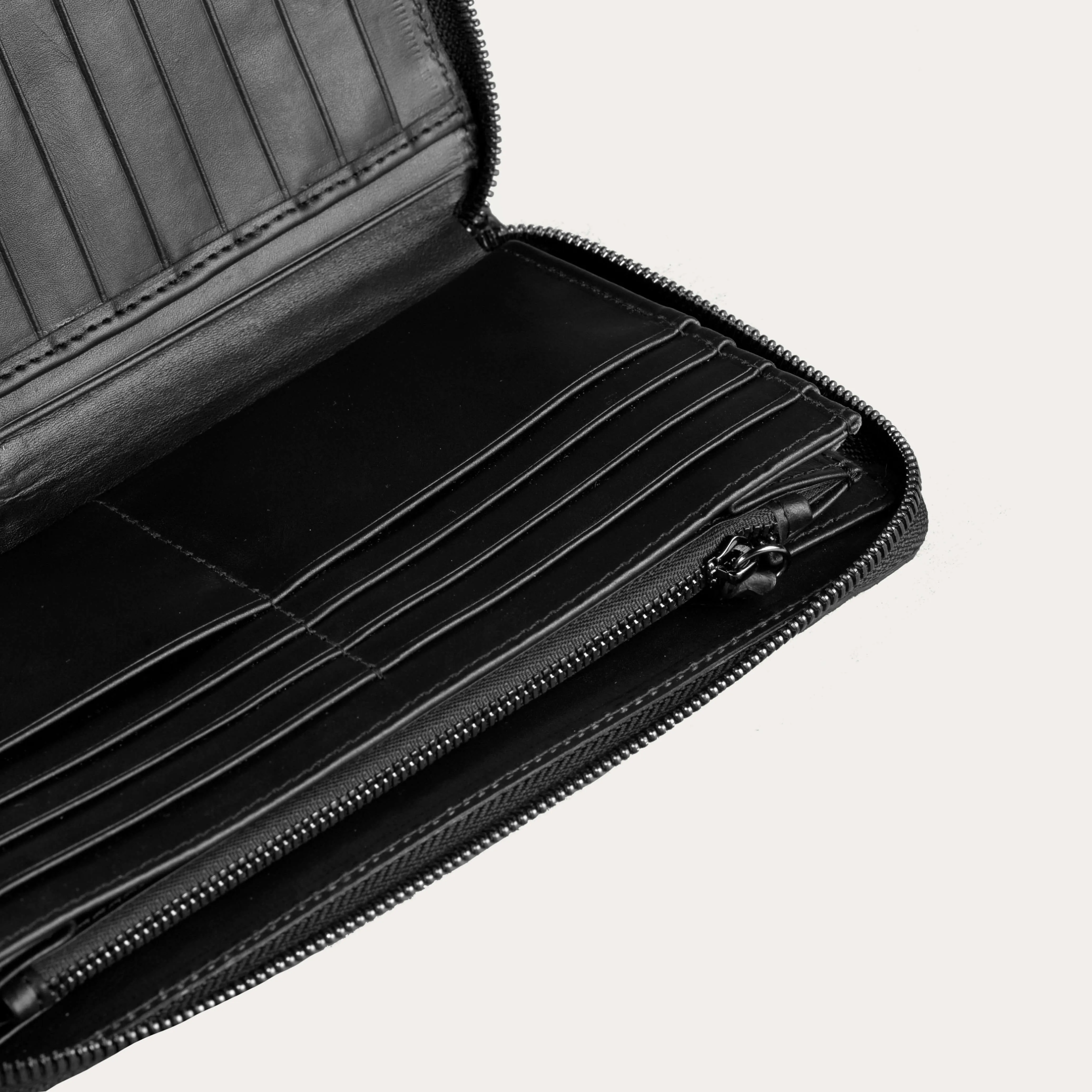 Python Leather Long Wallet