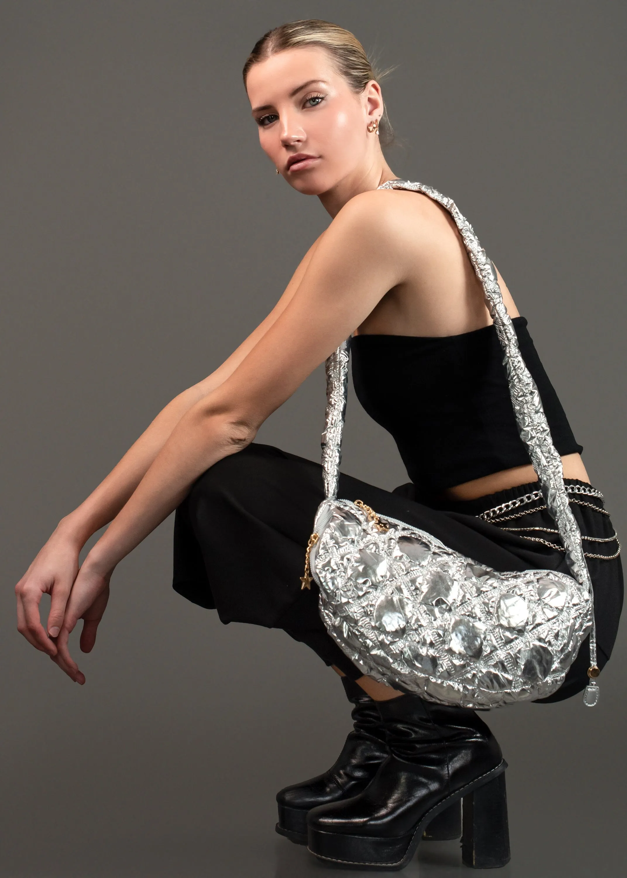 Quilted Crossbody Bag
