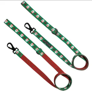 "Deck The Paws" Reversible Leash