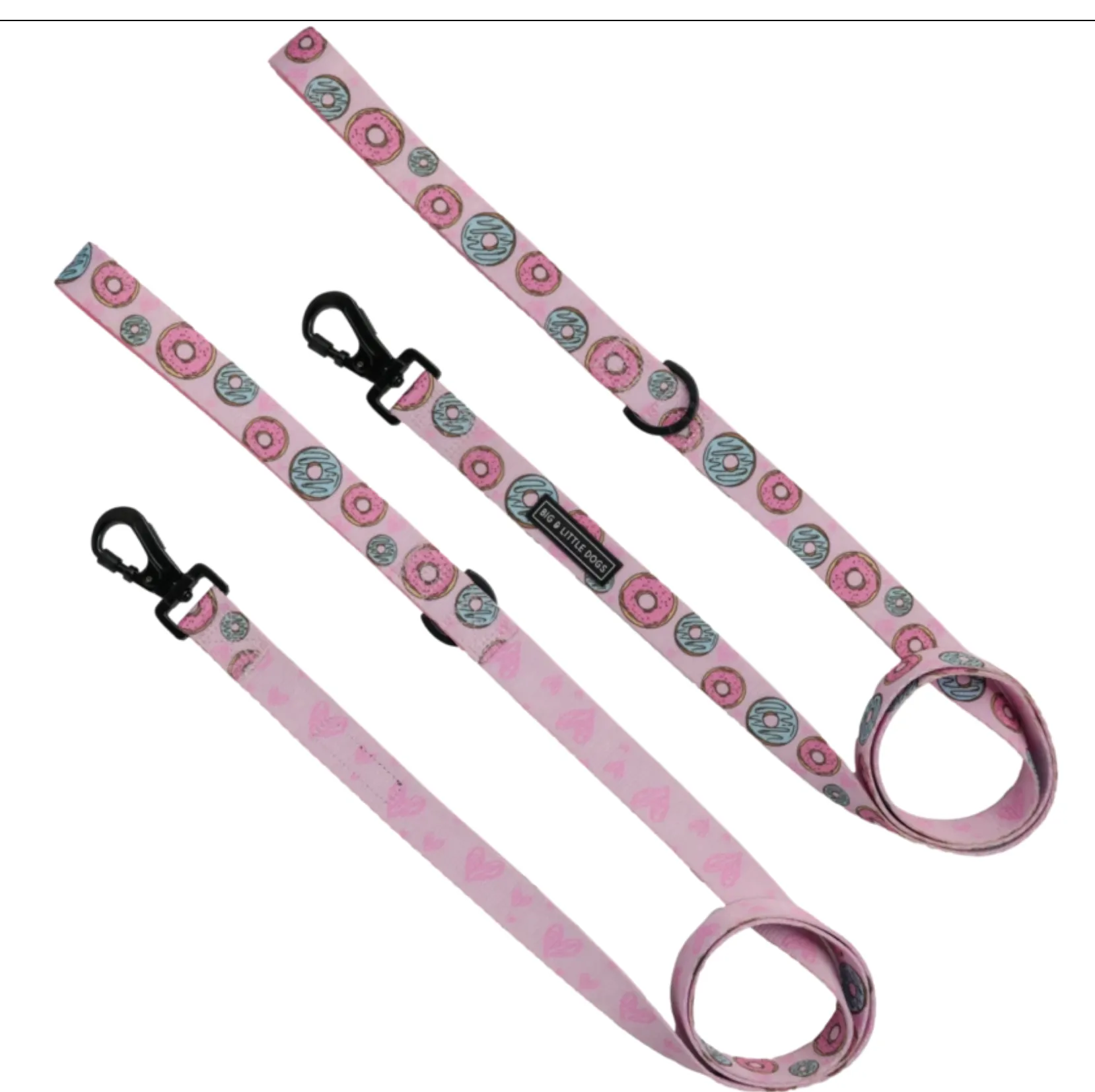 "Donut Kill My Vibe" Reversible Leash