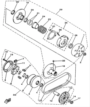 QZ300 E32 Clutch