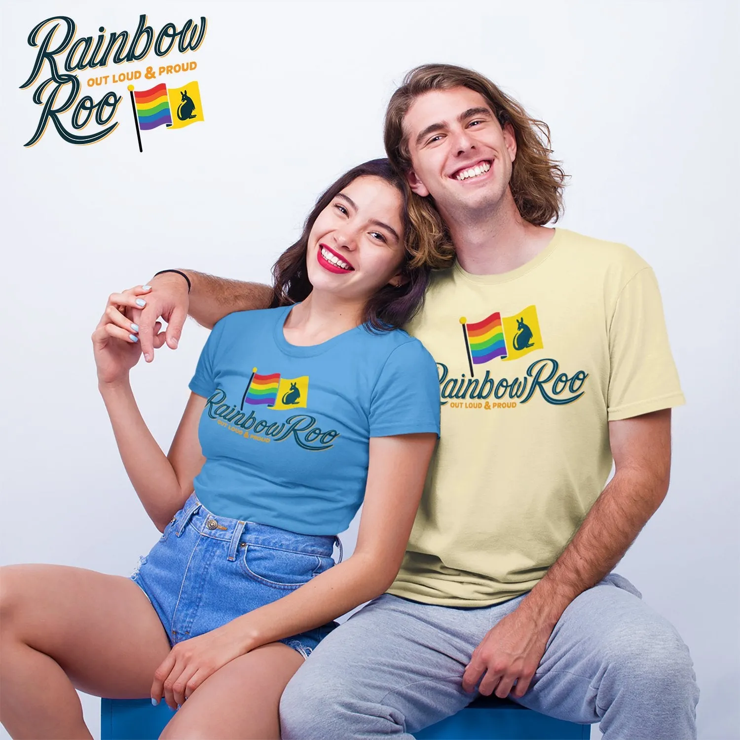 RainbowRoo Logo T-Shirt Unisex (LG036)