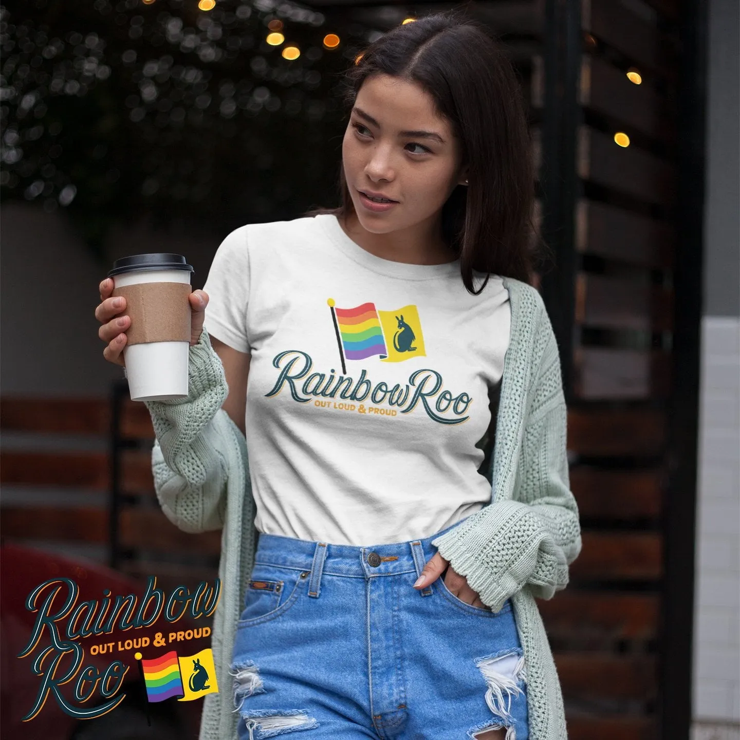 RainbowRoo Logo T-Shirt Unisex (LG036)