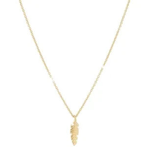 Rebecca Sentiment Necklace - Feather