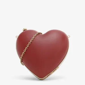 Red Heart Shape Clutch