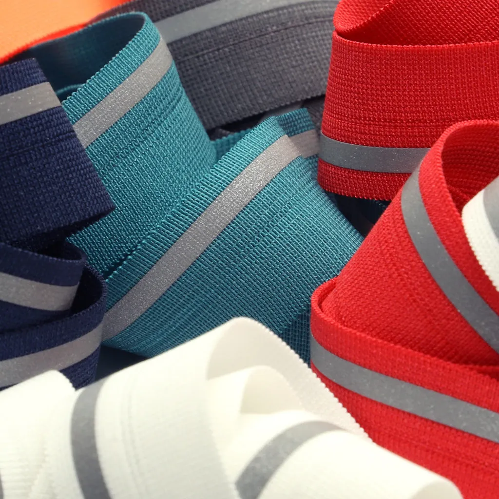 Reflect Knit Stretch Tape #01 White