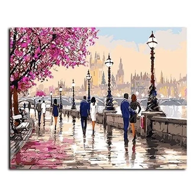 River Walk | Number Painting (NEW)