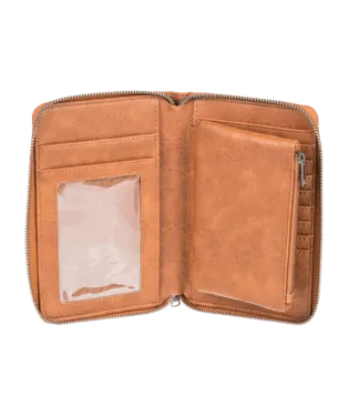 Roxy Womens Back In Brooklyn Wallet - Camel