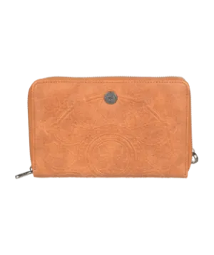 Roxy Womens Back In Brooklyn Wallet - Camel