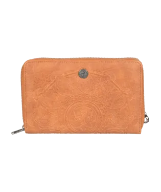 Roxy Womens Back In Brooklyn Wallet - Camel