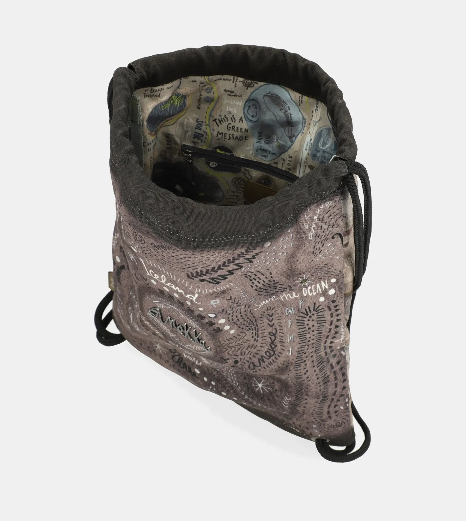 Rune cinch bag