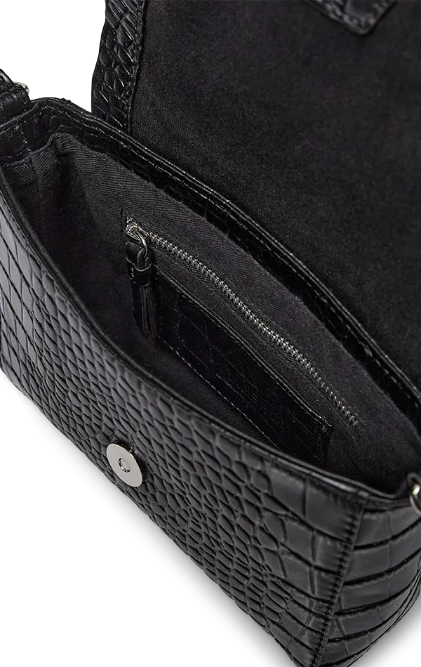 SaigeMBG Crossbody Bag, Croco