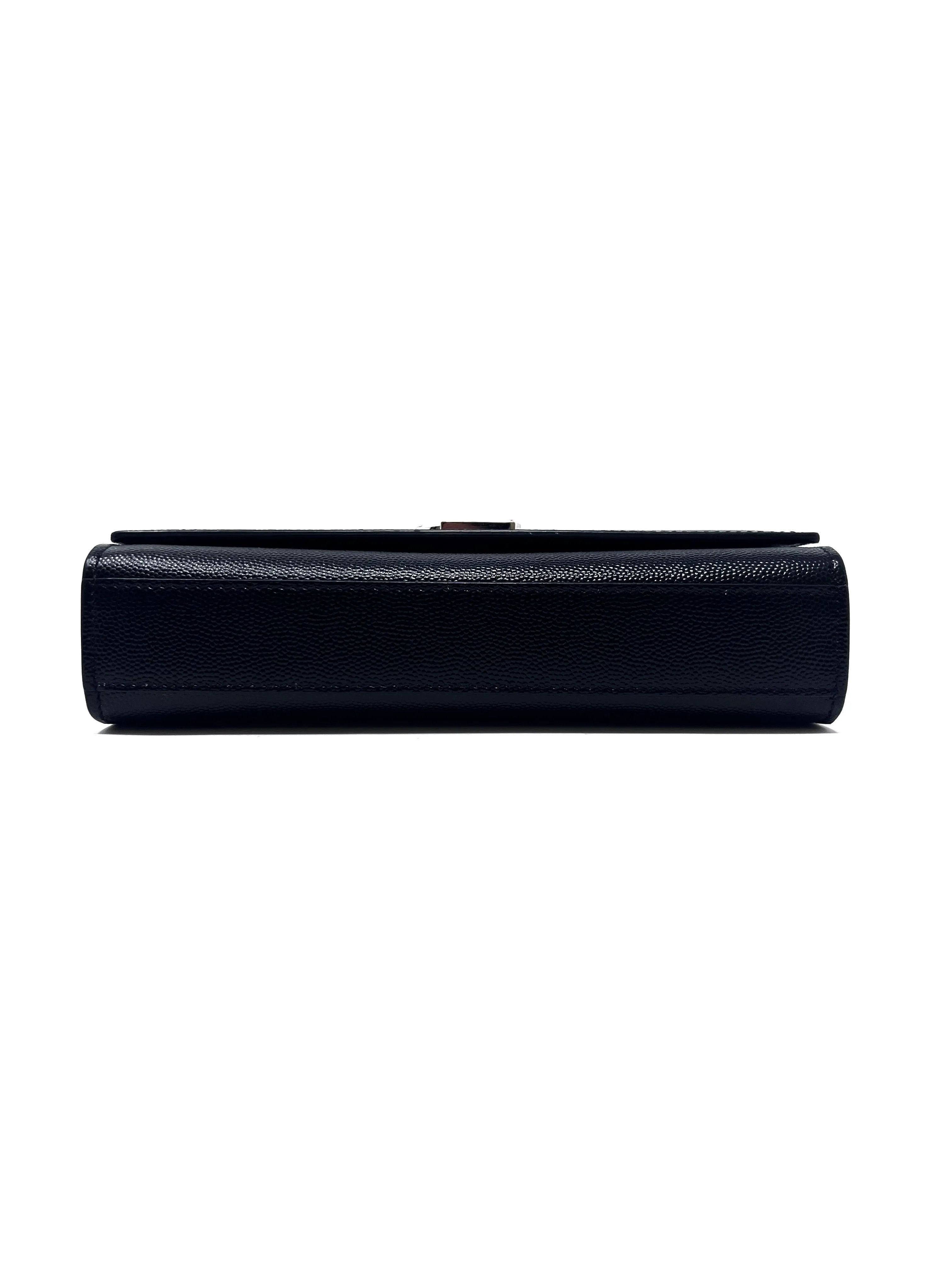 Saint Laurent 'Kate' SM Grain De Poudre Embossed Chain Strap Crossbody