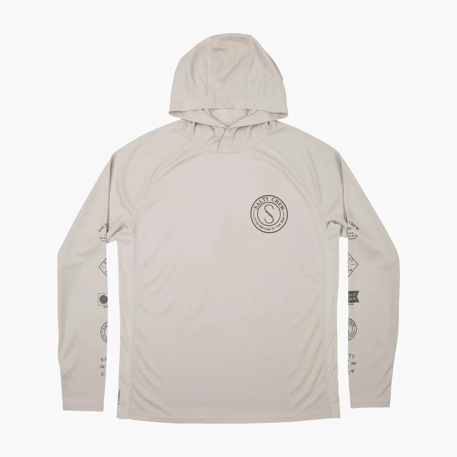 Salty Crew Palomar Pinnacle   Hood - Grey