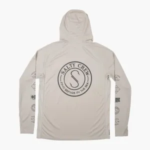 Salty Crew Palomar Pinnacle   Hood - Grey