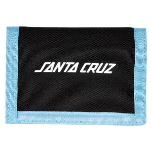 Santa Cruz Wallet Strip Panel Wallet Black - O/S