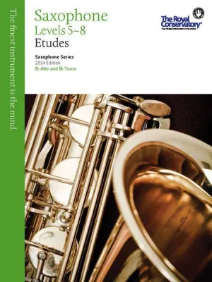 Saxophone Series, 2013 Edition Saxophone Etudes 5-8