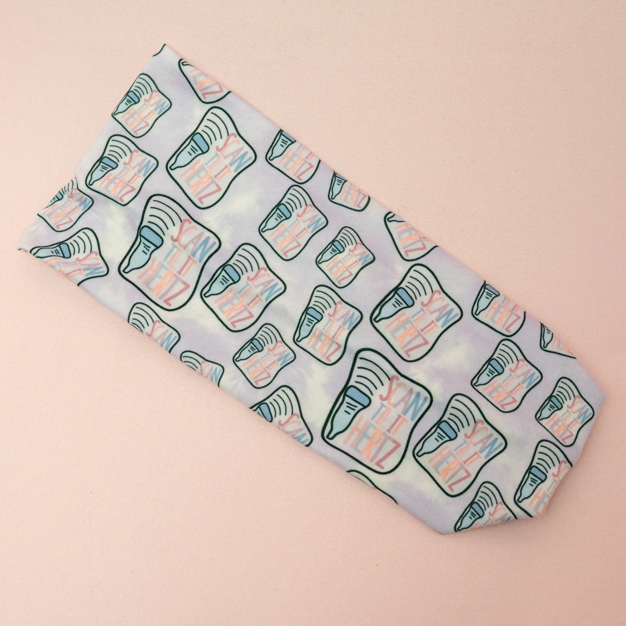 Scan Till It Hurtz Stretch Headband